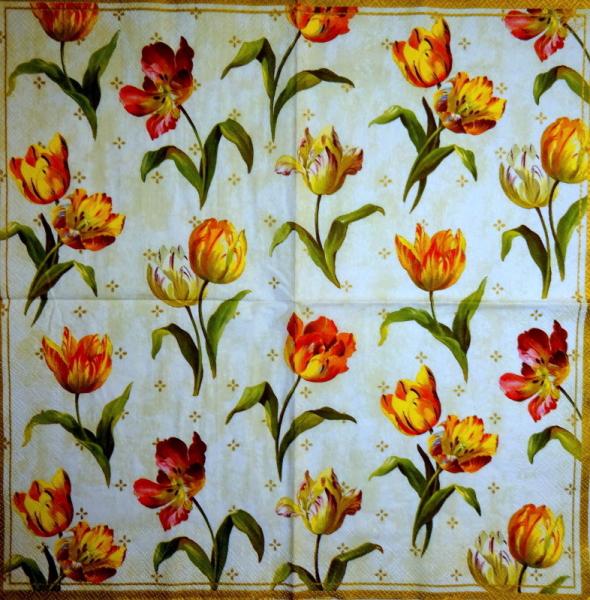 131 Tulpen - 3-lagig (creme) - Ihr